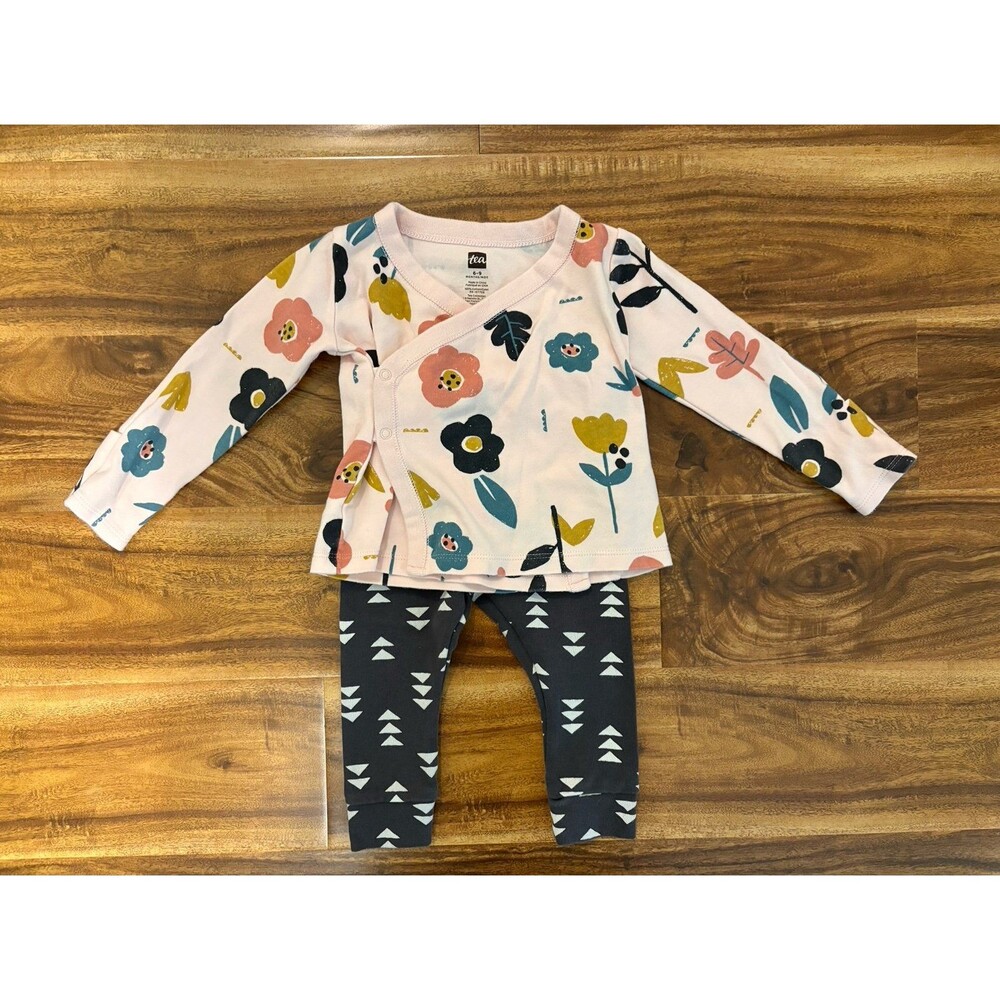 Tea Collection Kimono Set, size 6-9 months